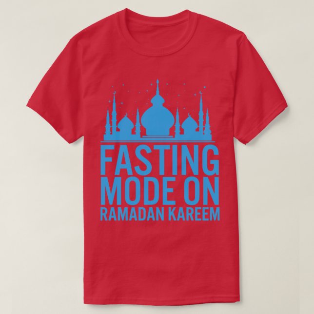T-shirt Ramadan Mode Jeûne Sur Happy Ramadan Musulmans H (Design devant)
