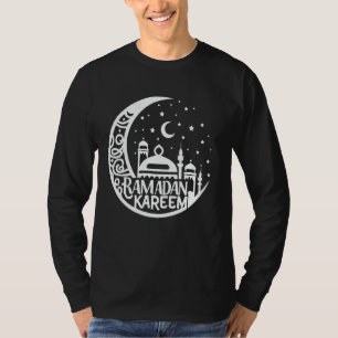 T-shirt Ramadan Moubarak Croissant de Lune & Étoiles Ramad