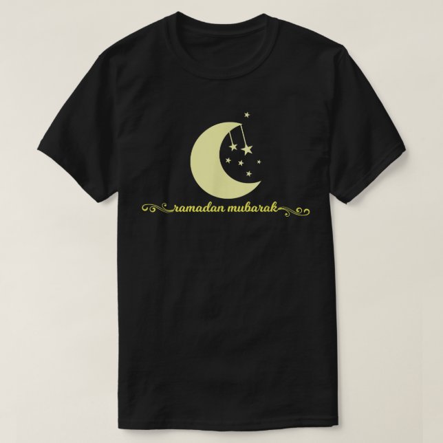 T-shirt Ramadan Moubarak Joyeux Mois Saint 2022 Ramadan  (Design devant)