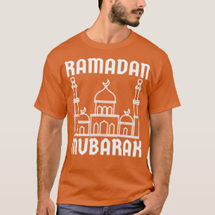 T-shirt Ramadan Mubarak Islamic Fasting Muslim Mosque Rama
