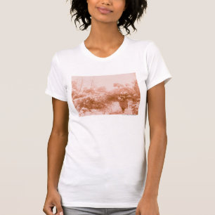 T-shirt Ramasseur en bois de femme