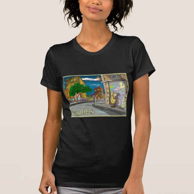 T-shirt Ramblas (Devant)