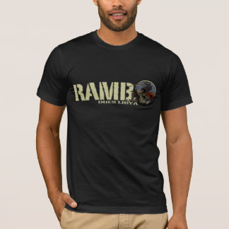 T-SHIRT RAMBO FAIT LA LIBYE
