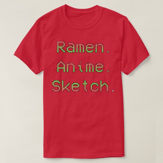 T-shirt Ramen (Design devant)