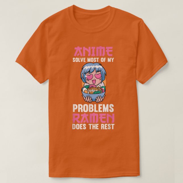 T-shirt Ramen Anime  (Design devant)