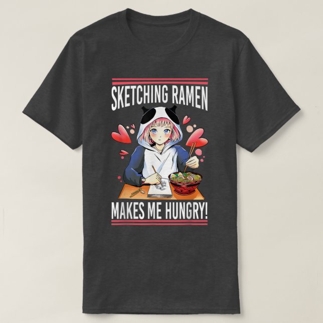 T-shirt Ramen - Anime Ramen (Design devant)
