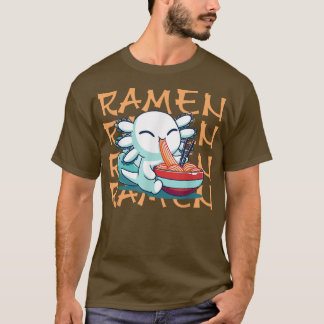 T-shirt Ramen Aolotl Kawaii Anime Japonais