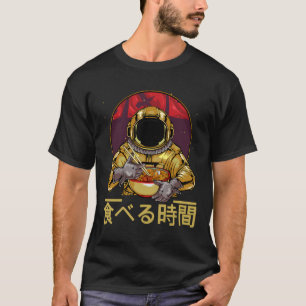 T-shirt Ramen Astronaut Soba Udon Bowl Anime Manga Noodle