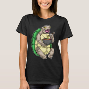 T-shirt Ramen de bol de tortue