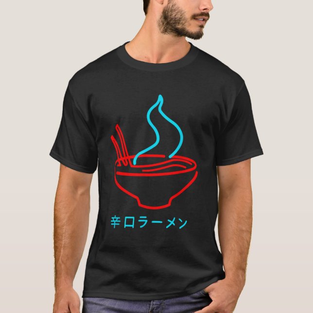 T-shirt Ramen Destiny Anime japonais (Devant)