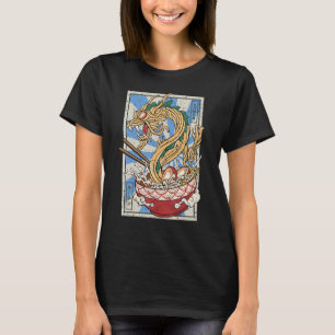 T-shirt Ramen Dragon soupe de nouilles japonaises