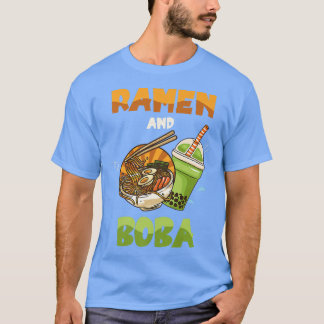 T-shirt Ramen Et Boba Nourriture Bowl Cuisine Asiatique Ra