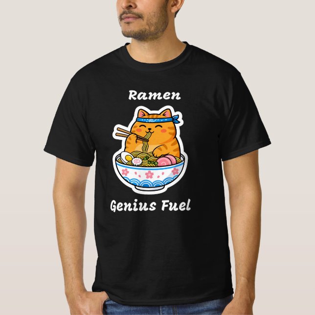 T-shirt Ramen Genius Fuel (Devant)