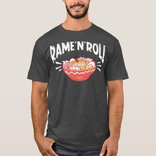T-shirt Ramen Japon Kawaii Bol à nouilles Pun 970