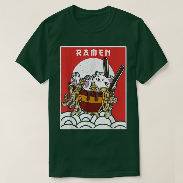 T-shirt Ramen Japon Nouilles Nouilles Nouilles Cuisine jap (Design devant)