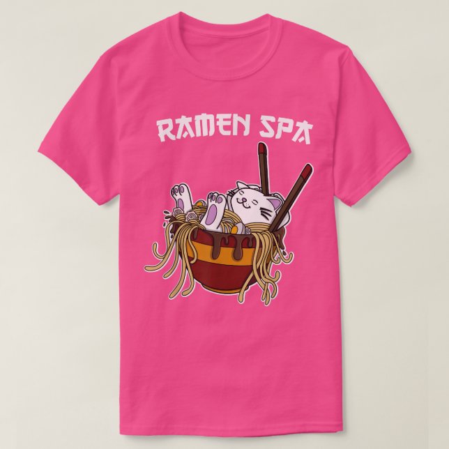 T-shirt Ramen Japon Nouilles Nouilles Nouilles Cuisine jap (Design devant)