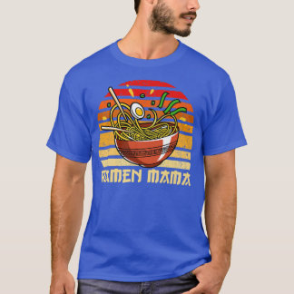 T-shirt Ramen Japonais Anime Tee Food Maman Lover Cute Fun