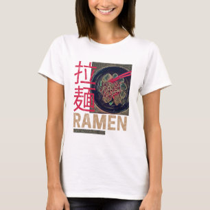 T-shirt Ramen japonais nouille Anime Vintage