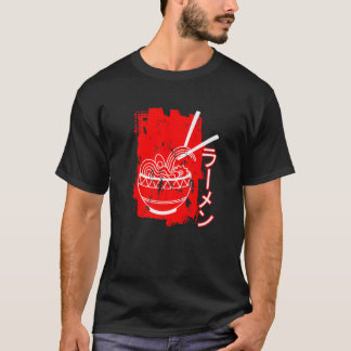 T-shirt Ramen Japonais Nourriture Japon nouilles Bowl Soup
