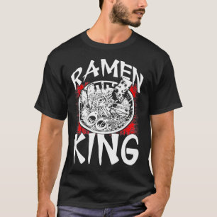 T-shirt Ramen King Asiatique Nourriture Japonaise Soupe Cu