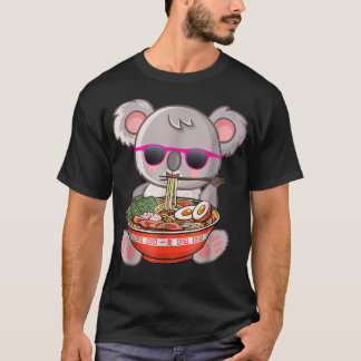 T-shirt Ramen Koala Anime Otaku Japonais Nouilles Cadeau F