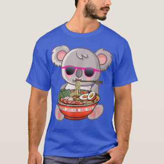 T-shirt Ramen Koala Anime Otaku Japonais Nouilles Cadeau F