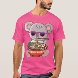 T-shirt Ramen Koala Anime Otaku Japonais Nouilles Cadeau F