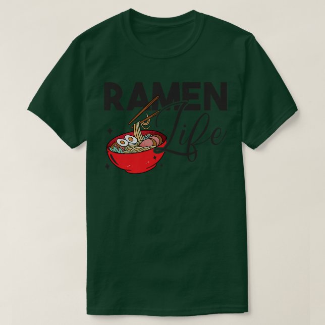 T-shirt Ramen Life, Ramen Lover1952 (Design devant)
