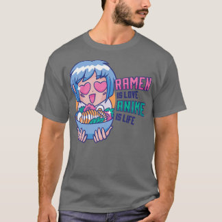 T-shirt Ramen Love Japanese Manga Life 1956