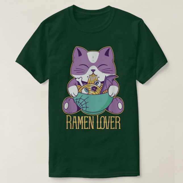 T-shirt Ramen Lover Anime (Design devant)