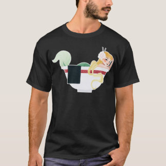 T-shirt ramen mermaid