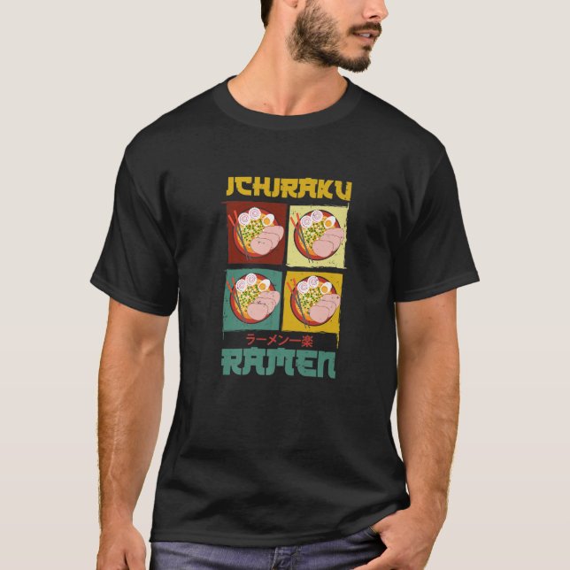 T-shirt Ramen Noodle Apparel Maruchan Ramen Ramen poulet (Devant)