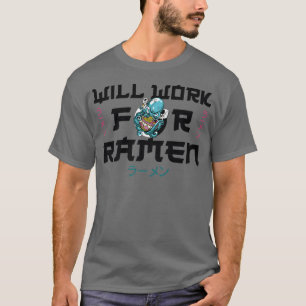 T-shirt Ramen Noodle Bowl Love Japonais Kawaii Fonctionner