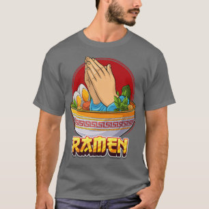 T-shirt Ramen Noodle Soupe Japonaise Plat chrétien Croyant