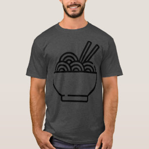 T-shirt Ramen Noodles Poster Art Anime Ados japonais
