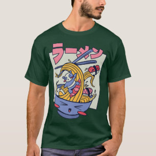 T-shirt Ramen Panda esthétique - Otaku Anime Manga