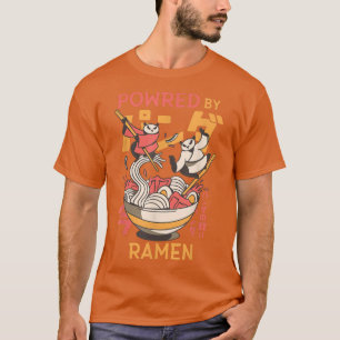 T-shirt Ramen Panda nouilles japonaises Kawaii Anime Merch