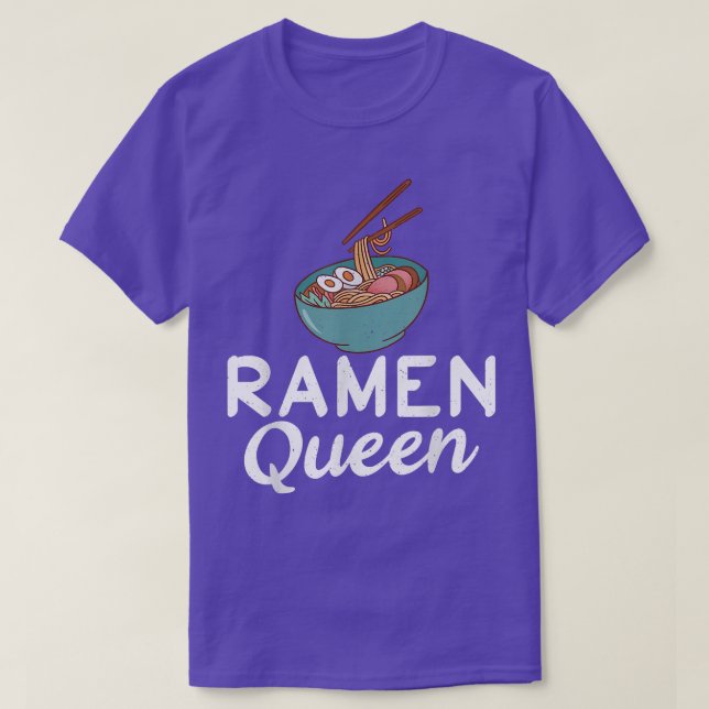 T-shirt Ramen Queen Ramen Lover (Design devant)