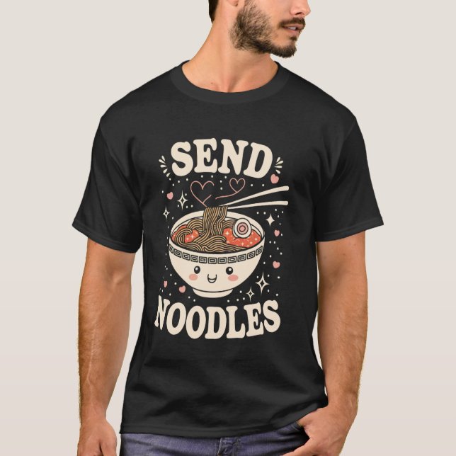 T-shirt Ramen Send Nouille (Devant)