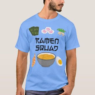 T-shirt Ramen Squad Ironic Japanese Noodle Chef 