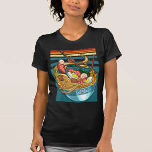 T-shirt Ramen Style Vintage Anime Japonais Cadeaux de nour