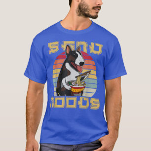 T-shirt Ramen Terrier nouilles de chien Cuisine japonaise