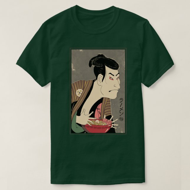 T-shirt Ramen Ukiyoe (Design devant)
