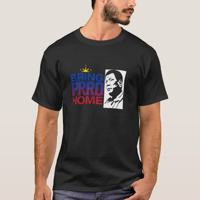 T-SHIRT RAMENER PRRD À LA MAISON (Devant)