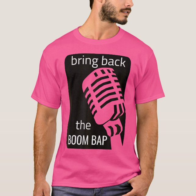 T-shirt Ramenez Le Boom Bap Rap Music (Devant)