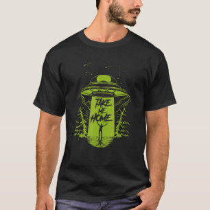 T-shirt Ramenez-Moi À La Maison, Alien, Cristal extra Terr
