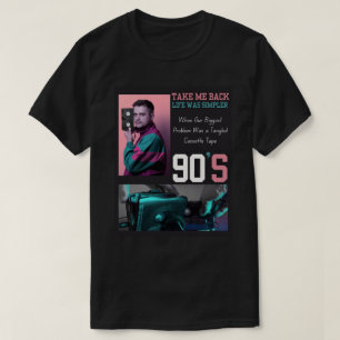 T-shirt « Ramenez-moi aux années 90 » – Nostalgie