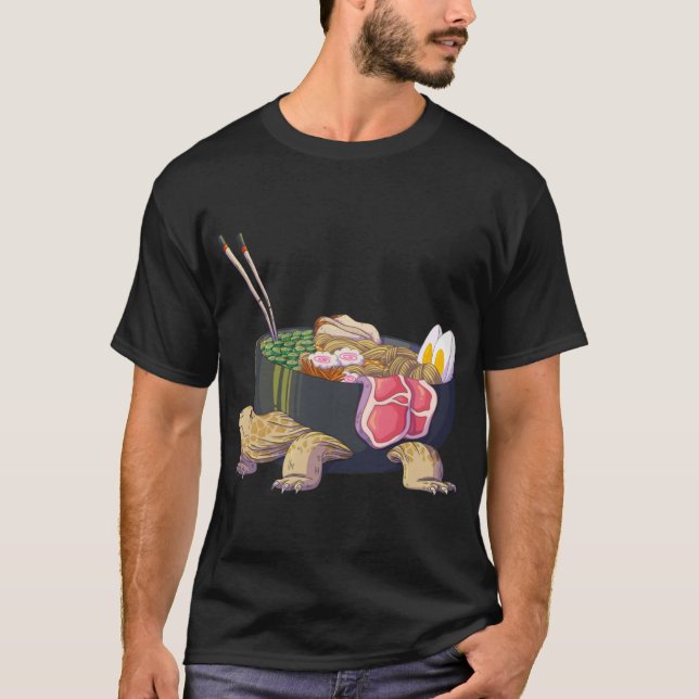 T-shirt Ramenortoise friends (Devant)