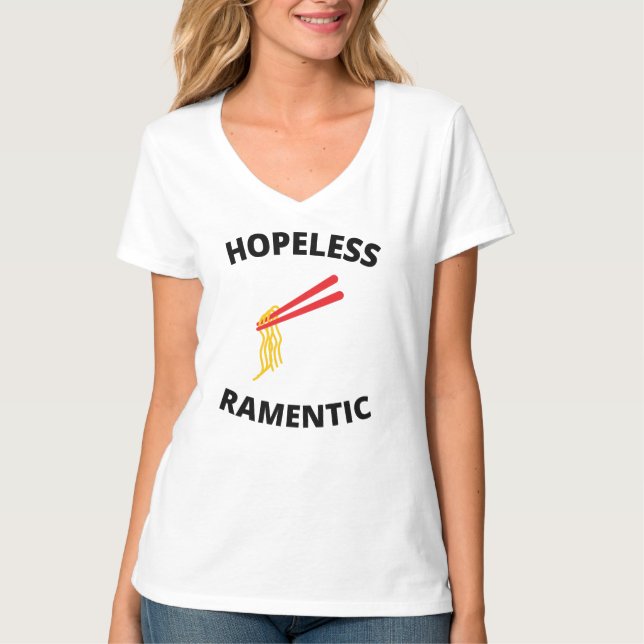 T-Shirt Ramentique Désespéré (Devant)