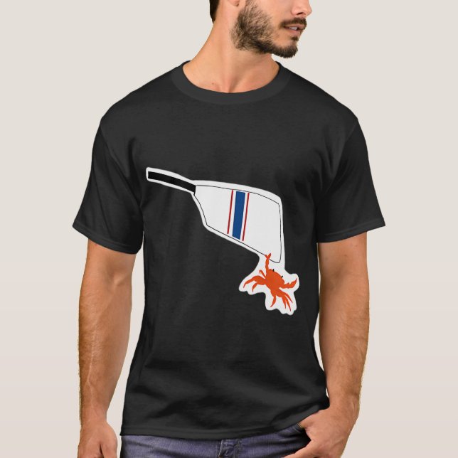 T-shirt Ramer - a coincé une crabe (Devant)